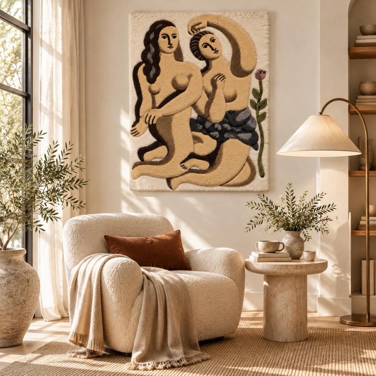 Dance by Fernand Léger — room setting