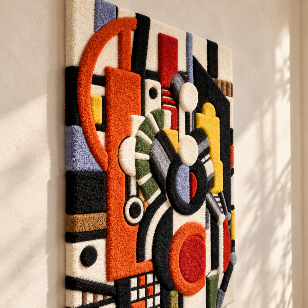 Machine Elements by Fernand Léger — angled relief view