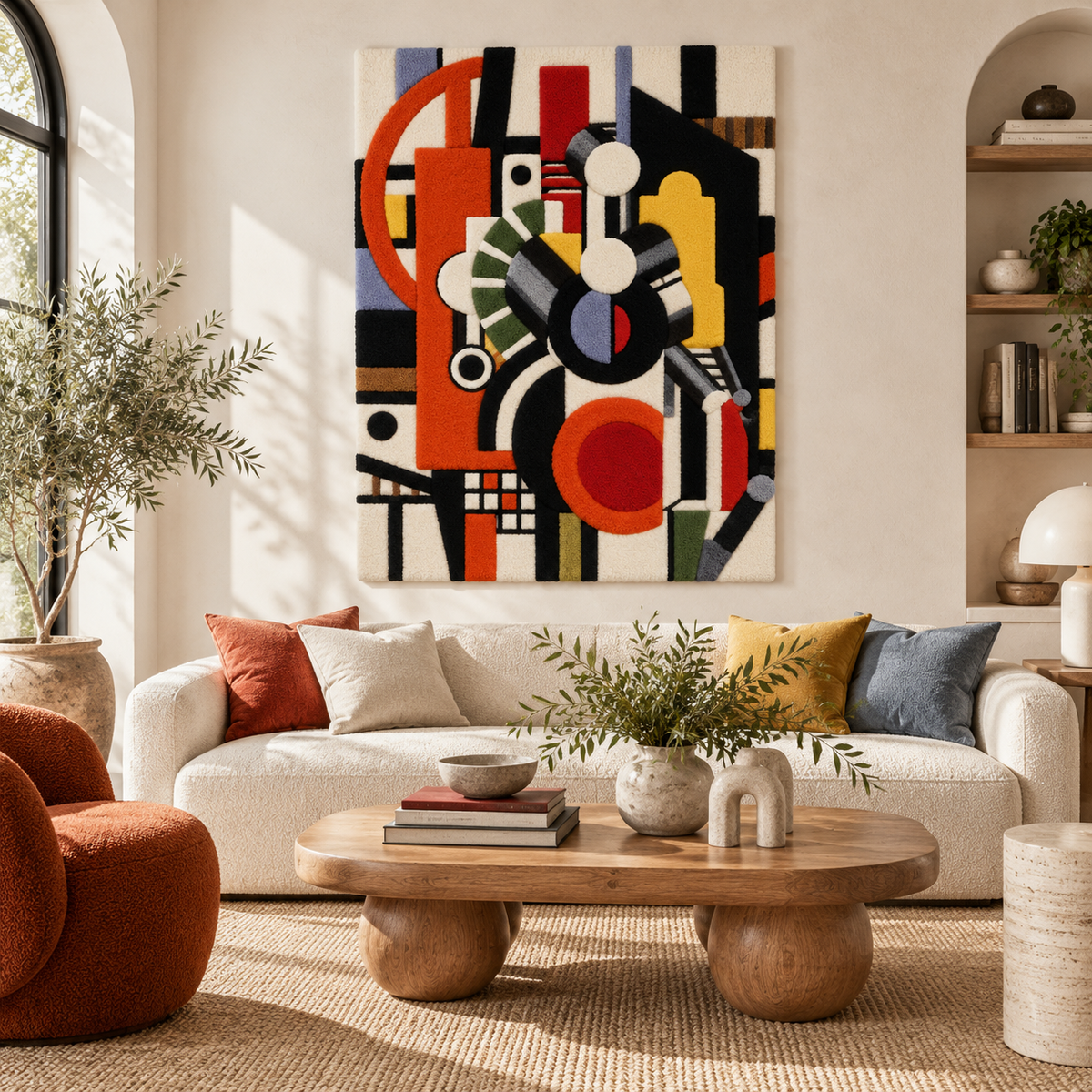 Machine Elements by Fernand Léger — room setting