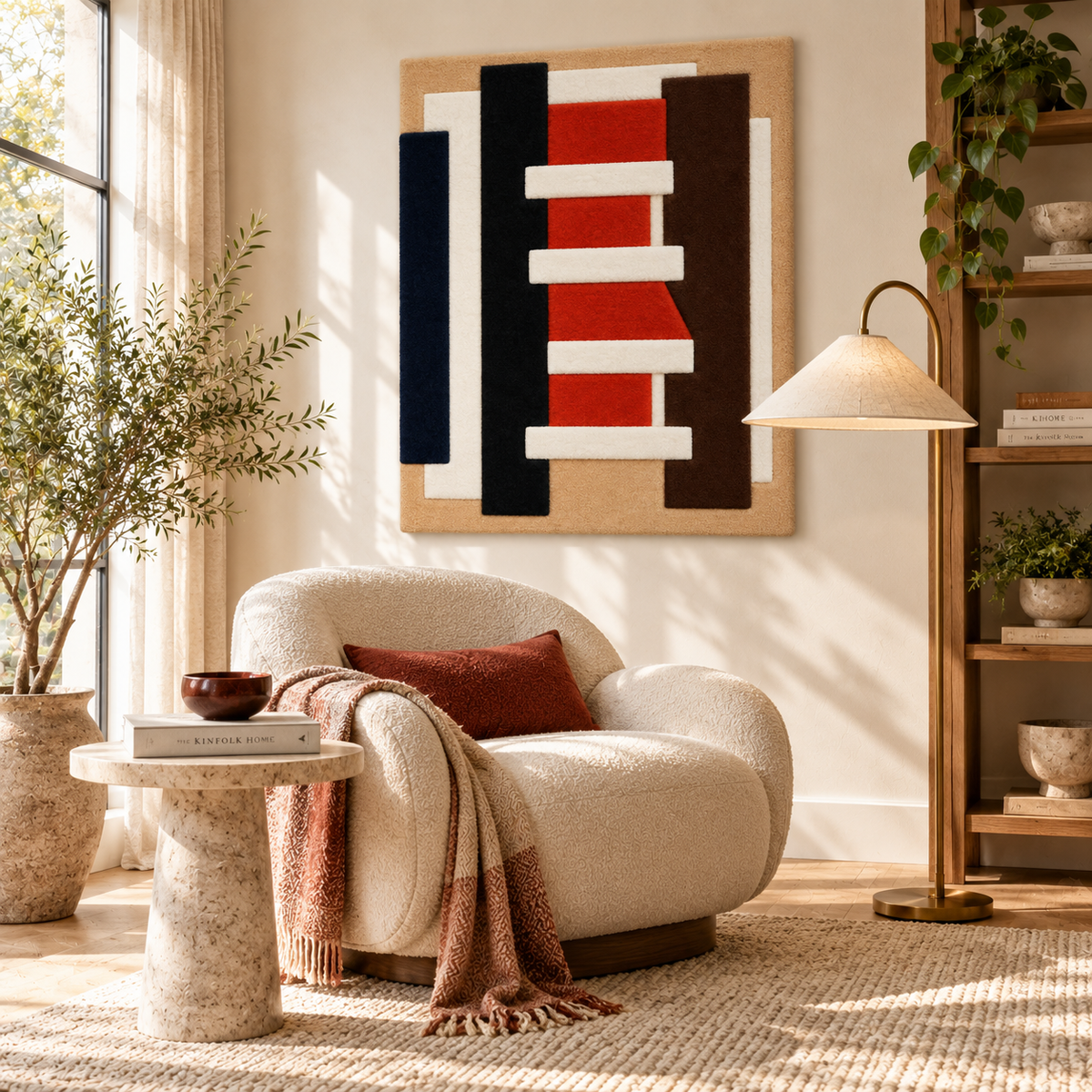 Mural by Fernand Léger — room setting