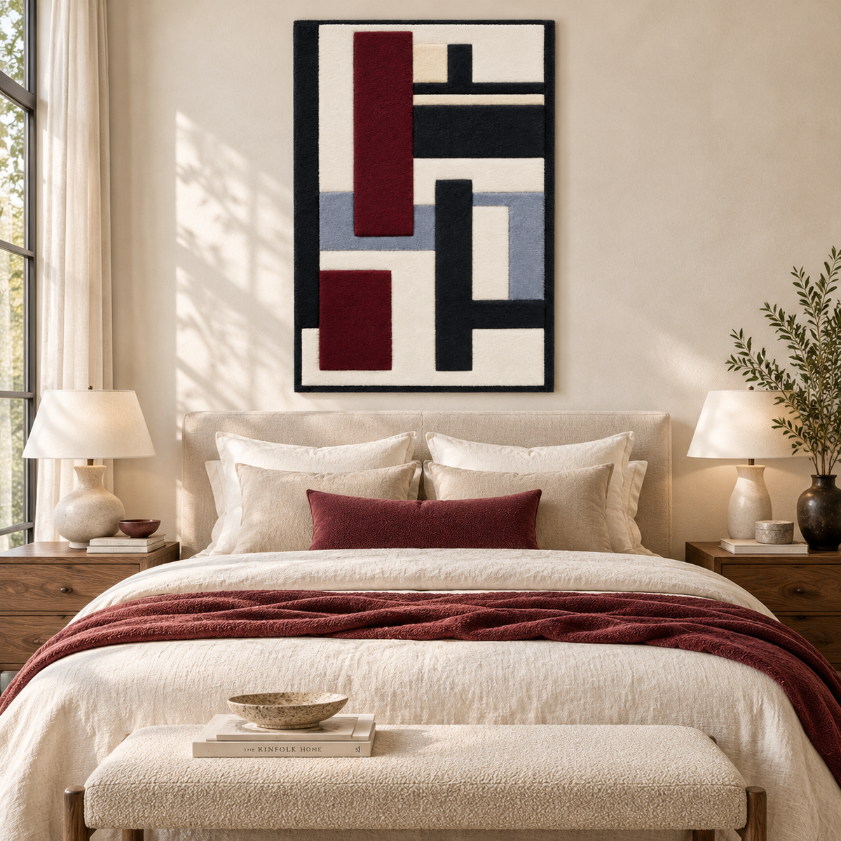 Mural Painting by Fernand Léger — room setting