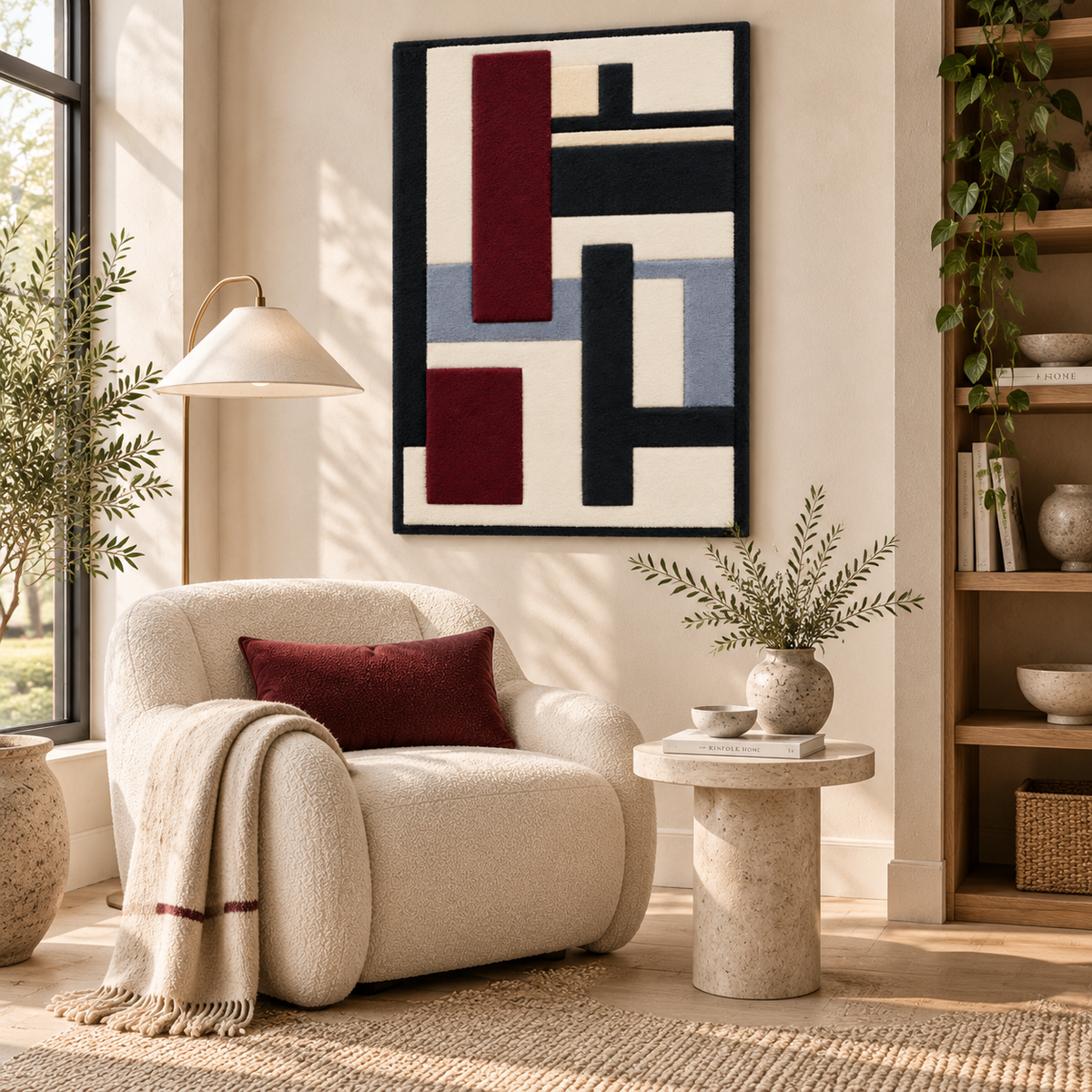Mural Painting by Fernand Léger — room setting