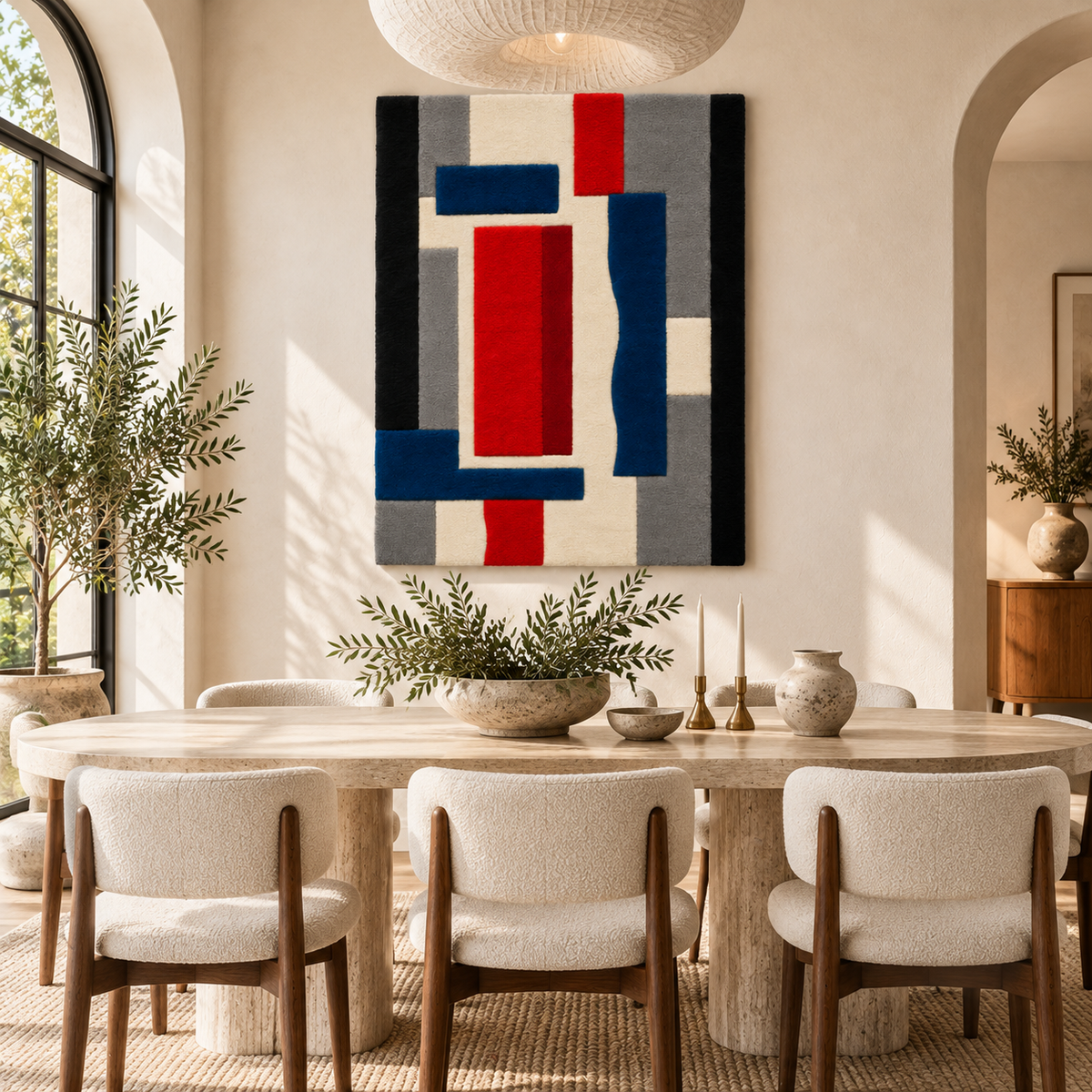 Peinture Murale by Fernand Léger — room setting