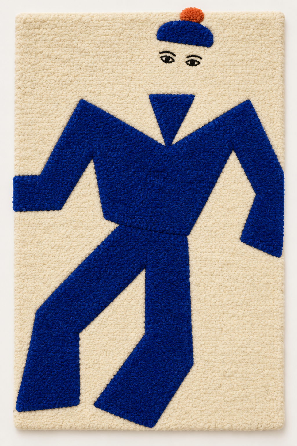 Skating Rink: Navy Blue and Red Costume Design by Fernand Léger — front product view [product-light]