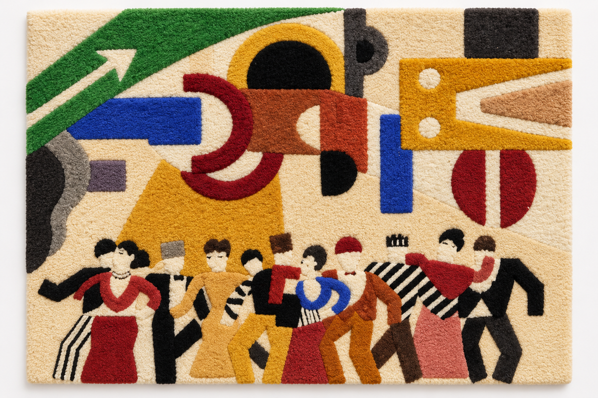 Skating Rink: Set Design by Fernand Léger — front product view [product-light]