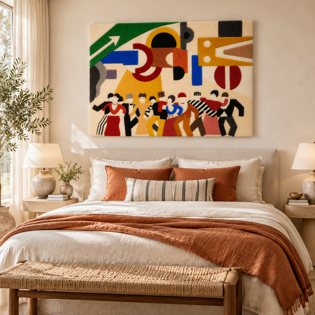 Skating Rink: Set Design by Fernand Léger — room setting