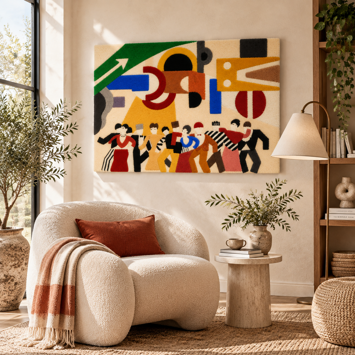 Skating Rink: Set Design by Fernand Léger — room setting