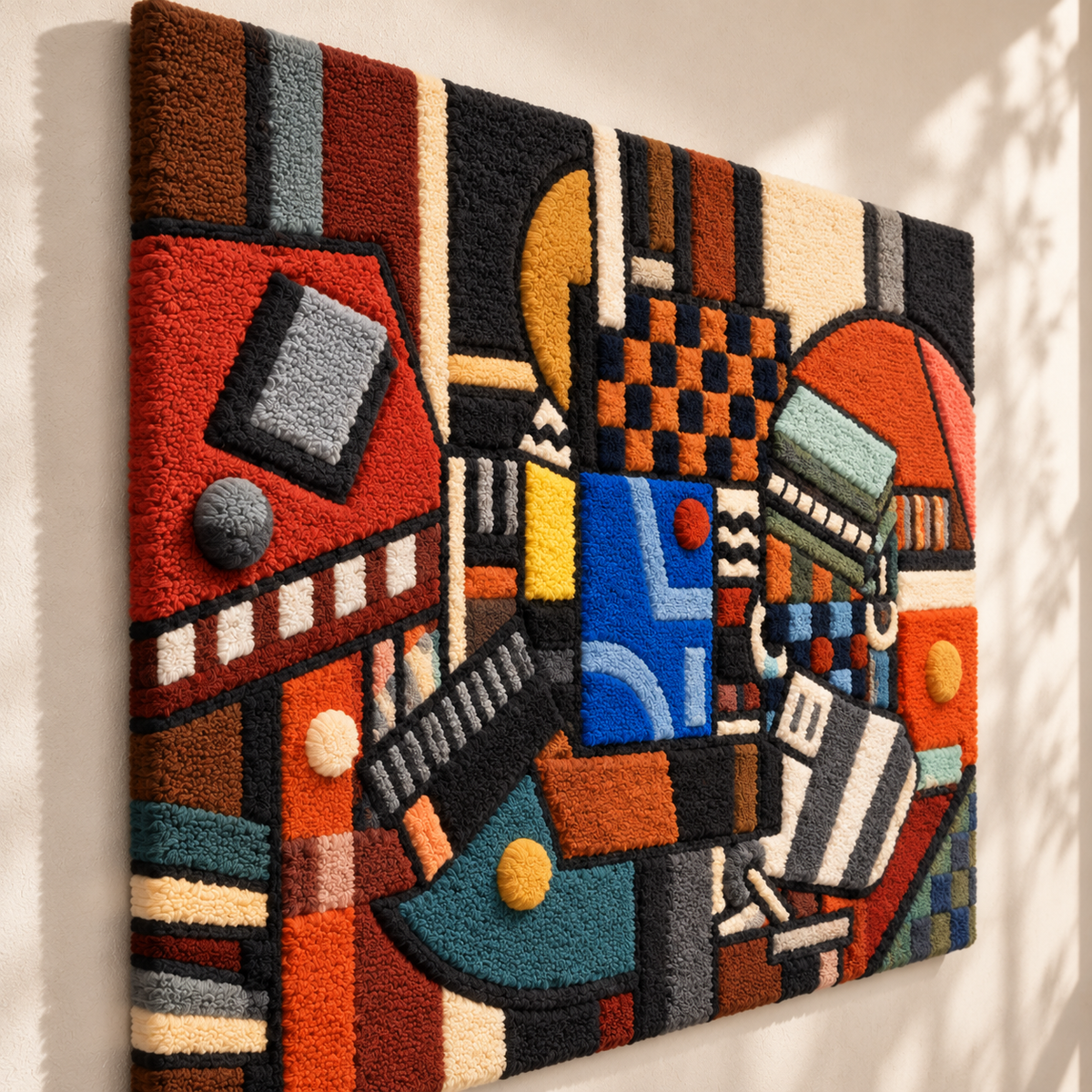 Still Life by Fernand Léger — angled relief view