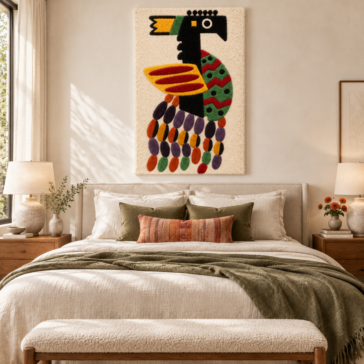 The Creation of the World: Bird Costume Design by Fernand Léger — room setting