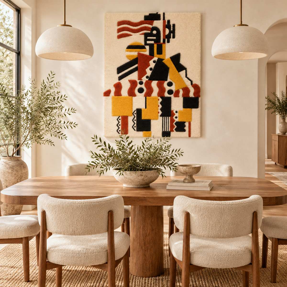 The Creation of the World: Great Figure Costume Design by Fernand Léger — room setting