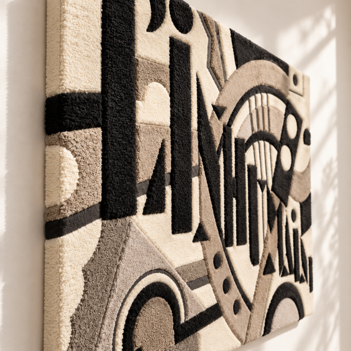 The Inhuman by Fernand Léger — angled relief view