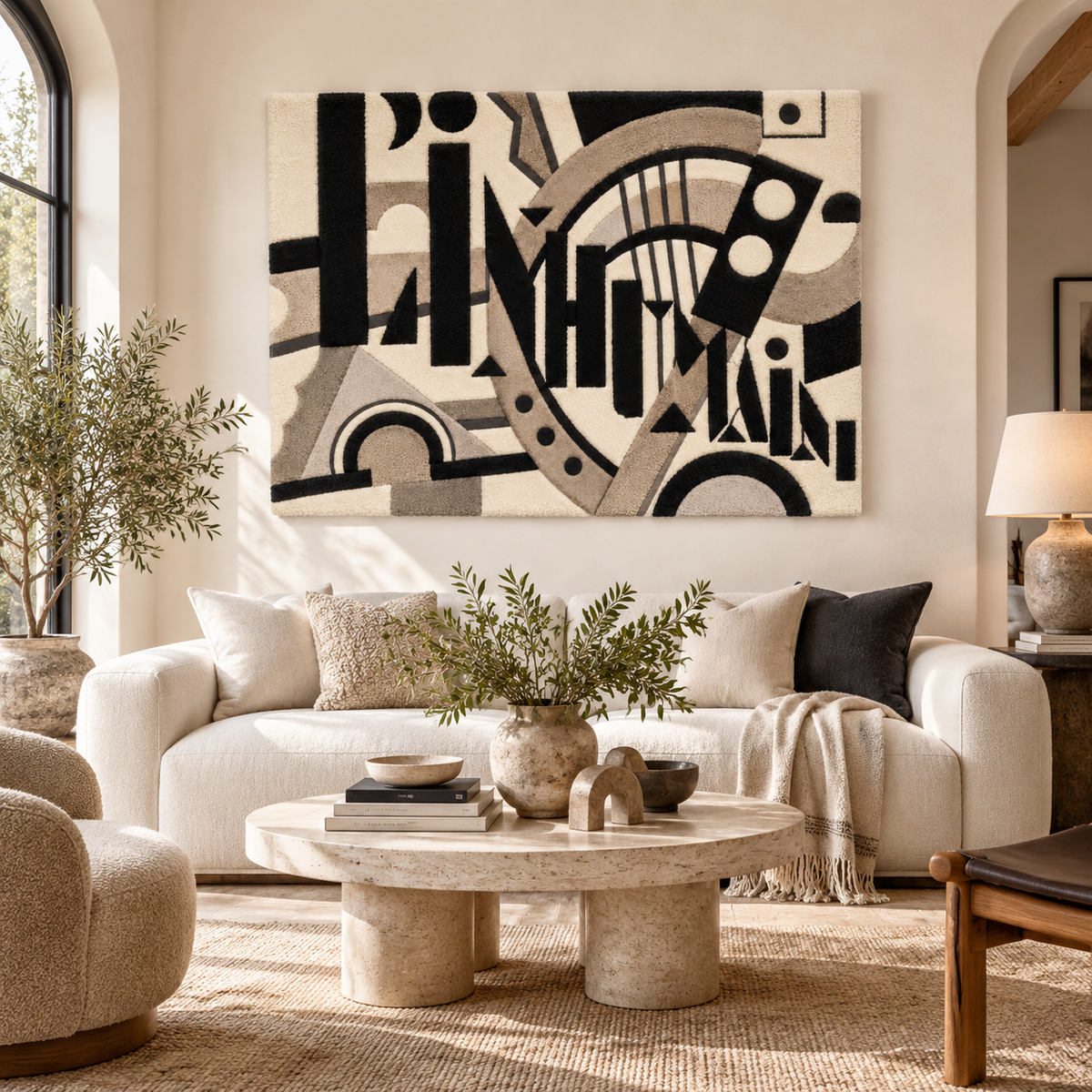 The Inhuman by Fernand Léger — room setting