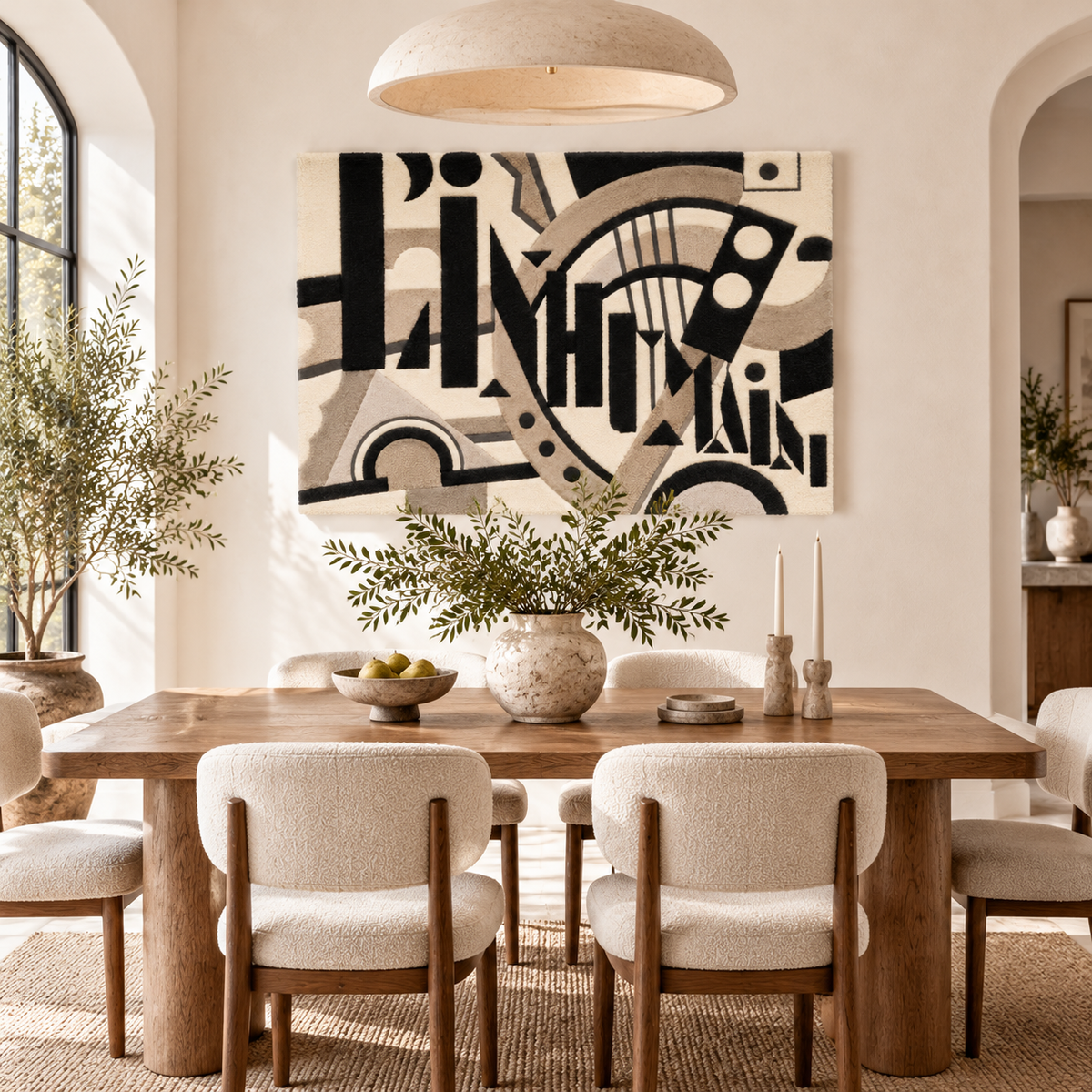 The Inhuman by Fernand Léger — room setting