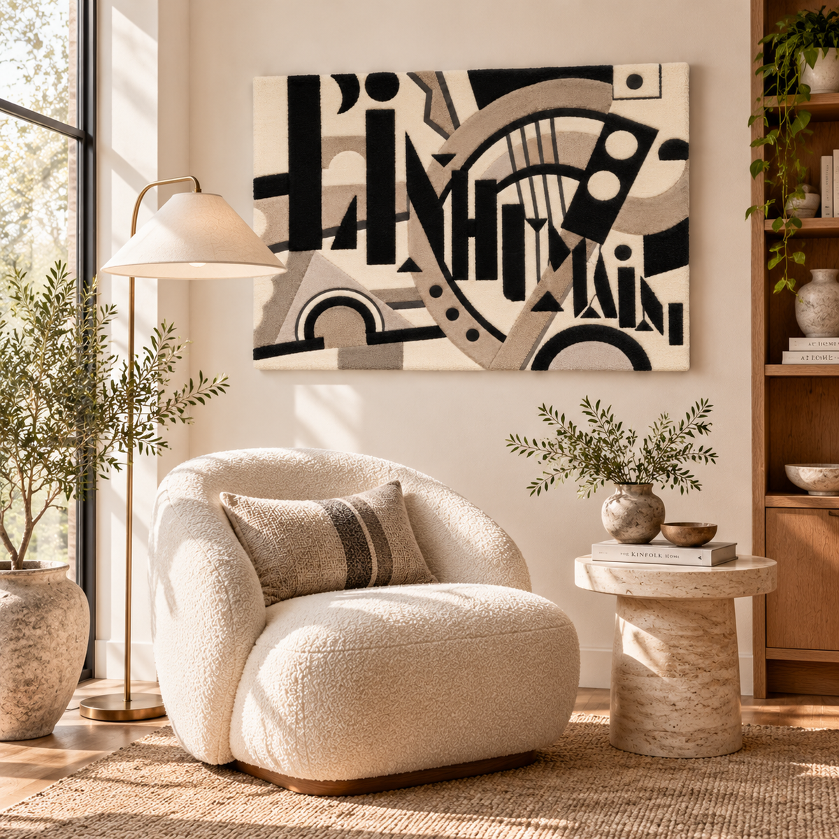 The Inhuman by Fernand Léger — room setting