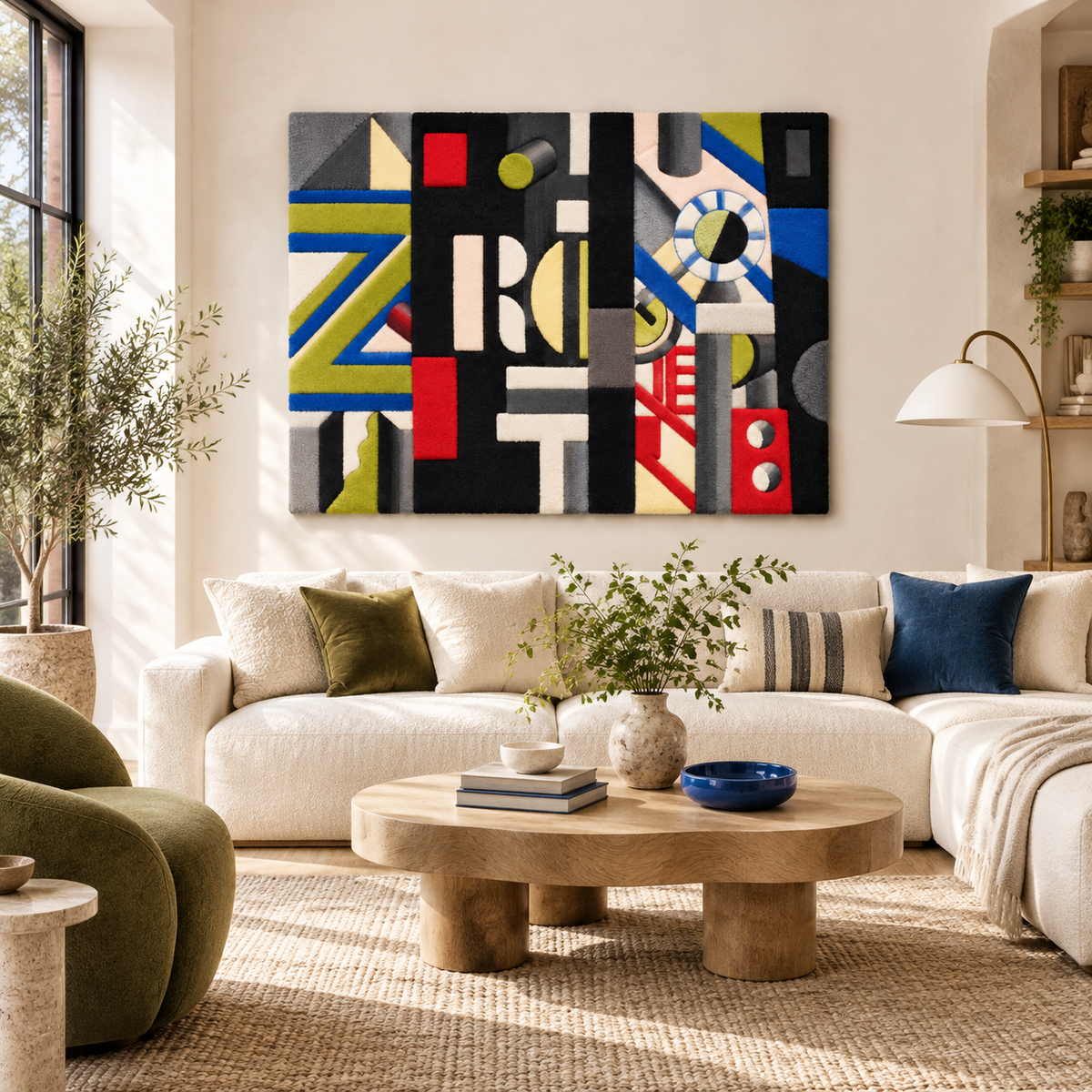 The Station by Fernand Léger — room setting