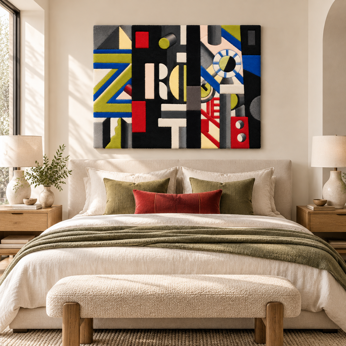 The Station by Fernand Léger — room setting