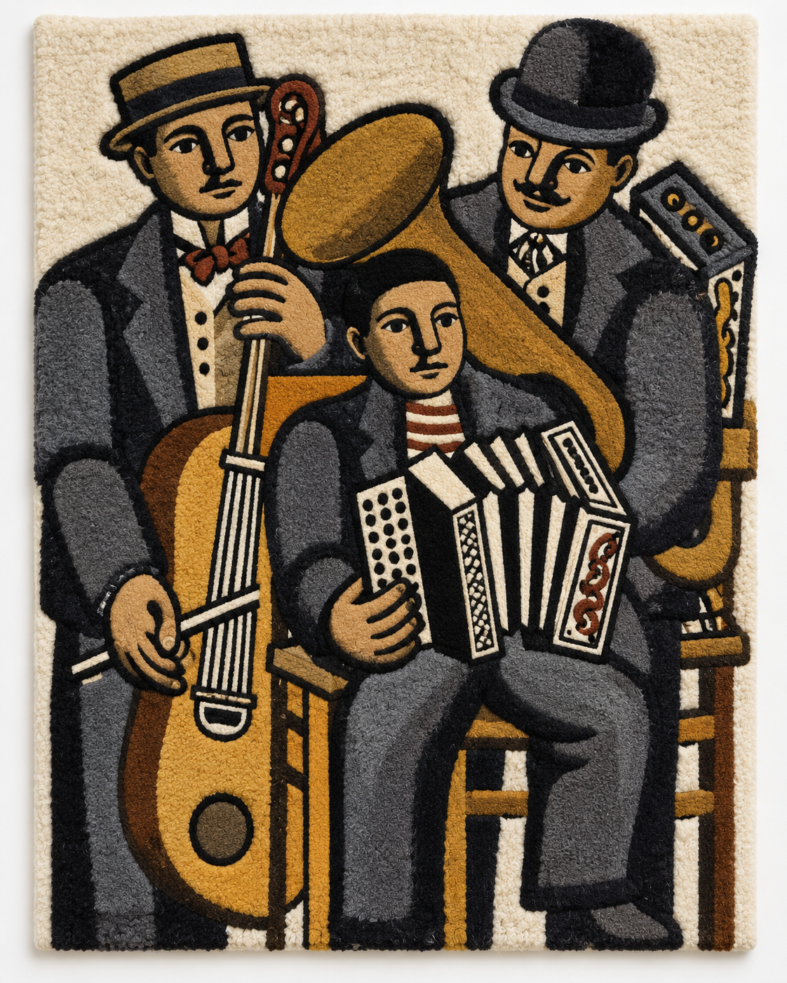 Three Musicians by Fernand Léger — front product view [product-light]