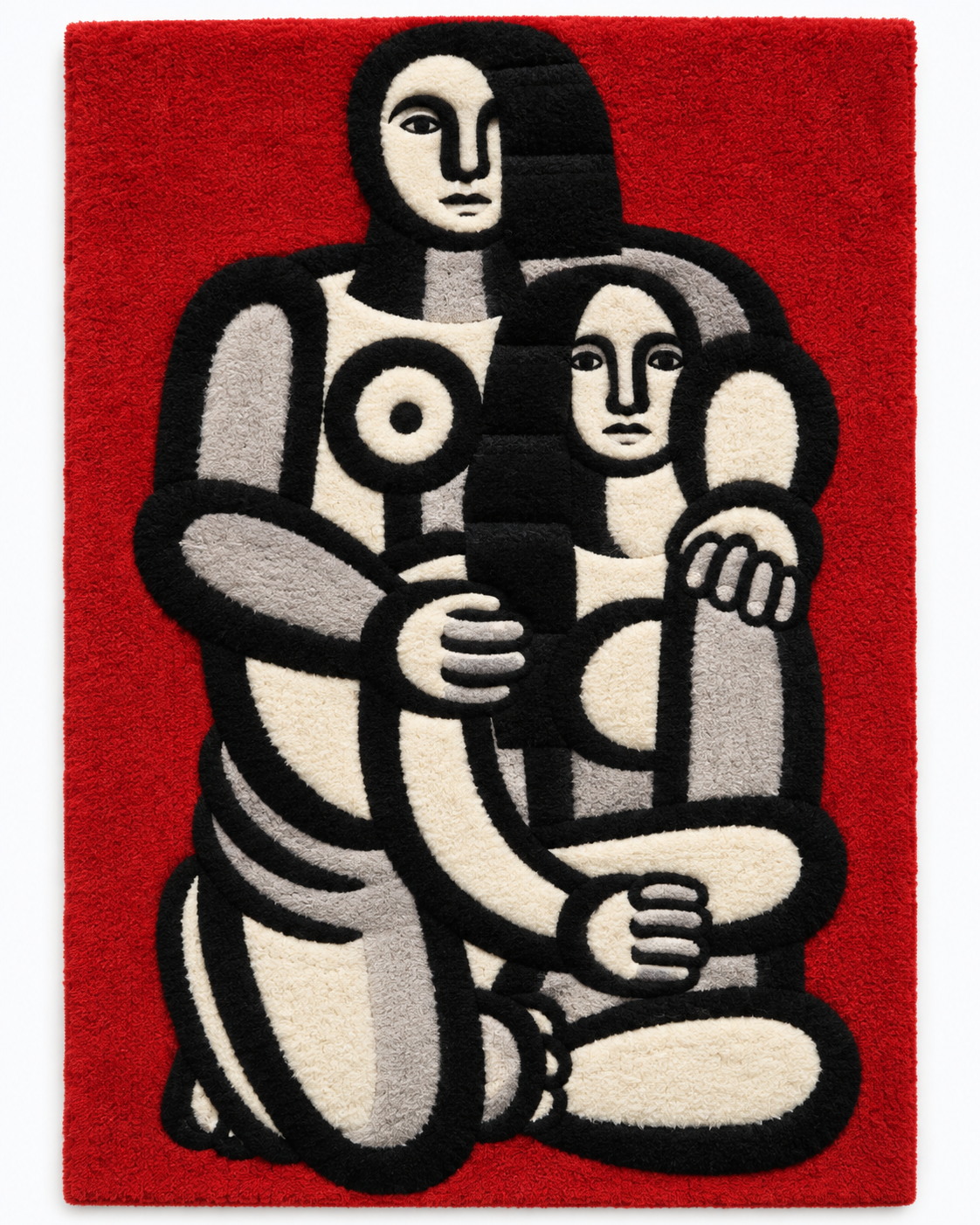 Two Figures, Nude on a Red Ground by Fernand Léger — front product view [product-light]
