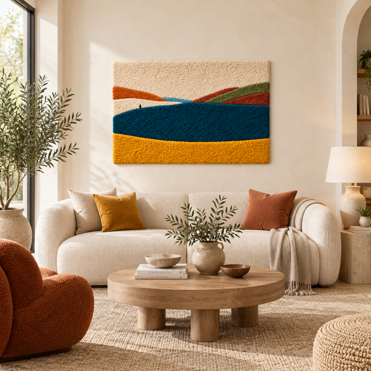 Fields Beyond the Blue Ridge — front-facing room scene [room-front]