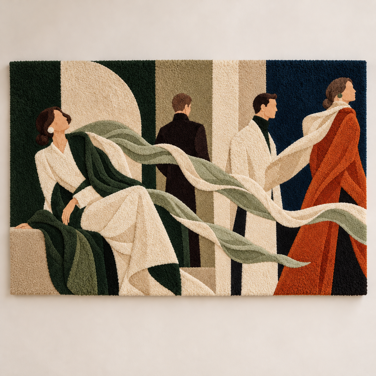 Figures In Flow by Hewn Earth Studio — front product view [product-light]
