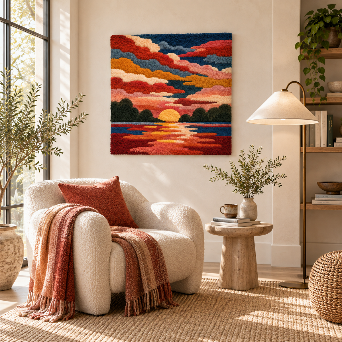 Firelight Across Still Water — room setting 2