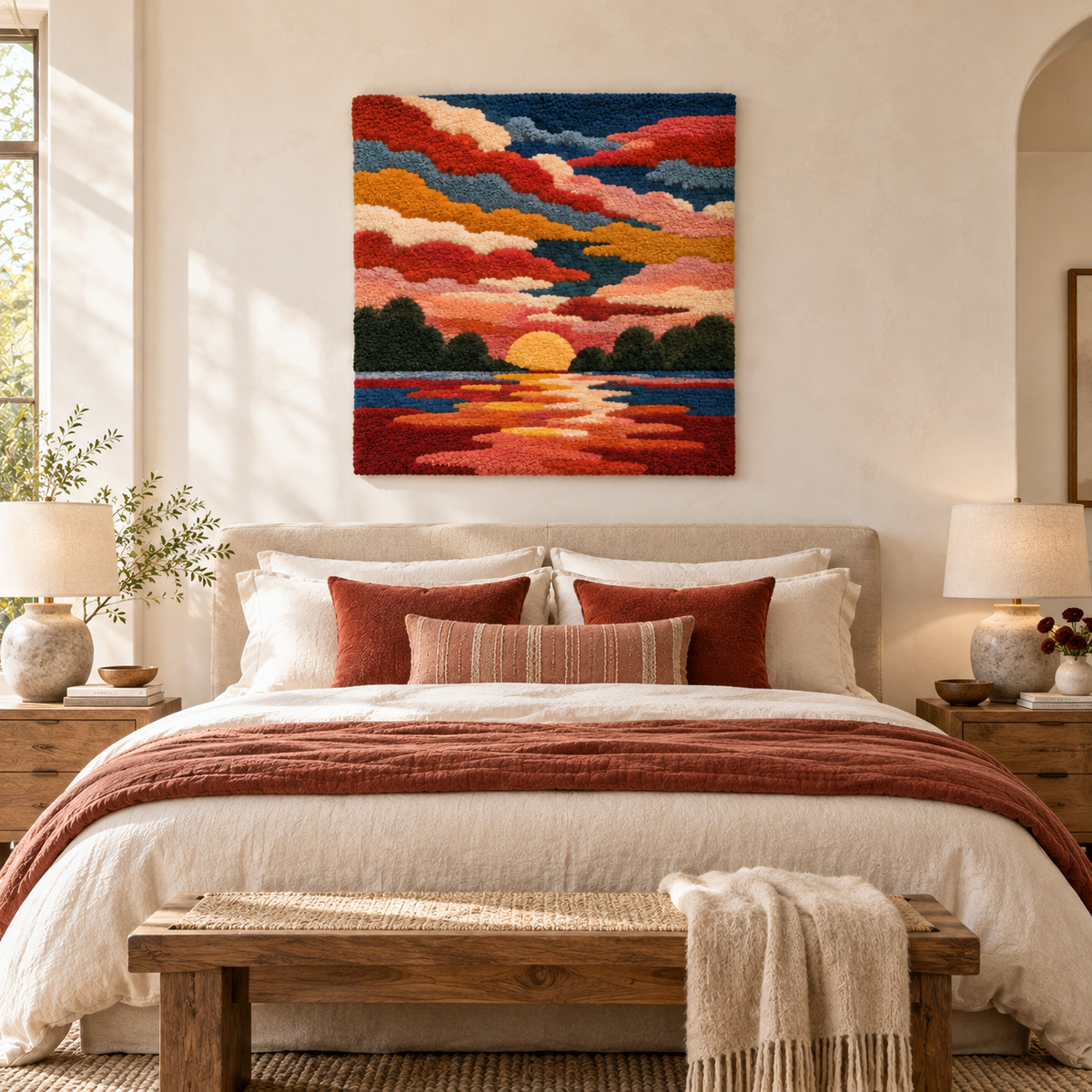 Firelight Across Still Water — room setting 3