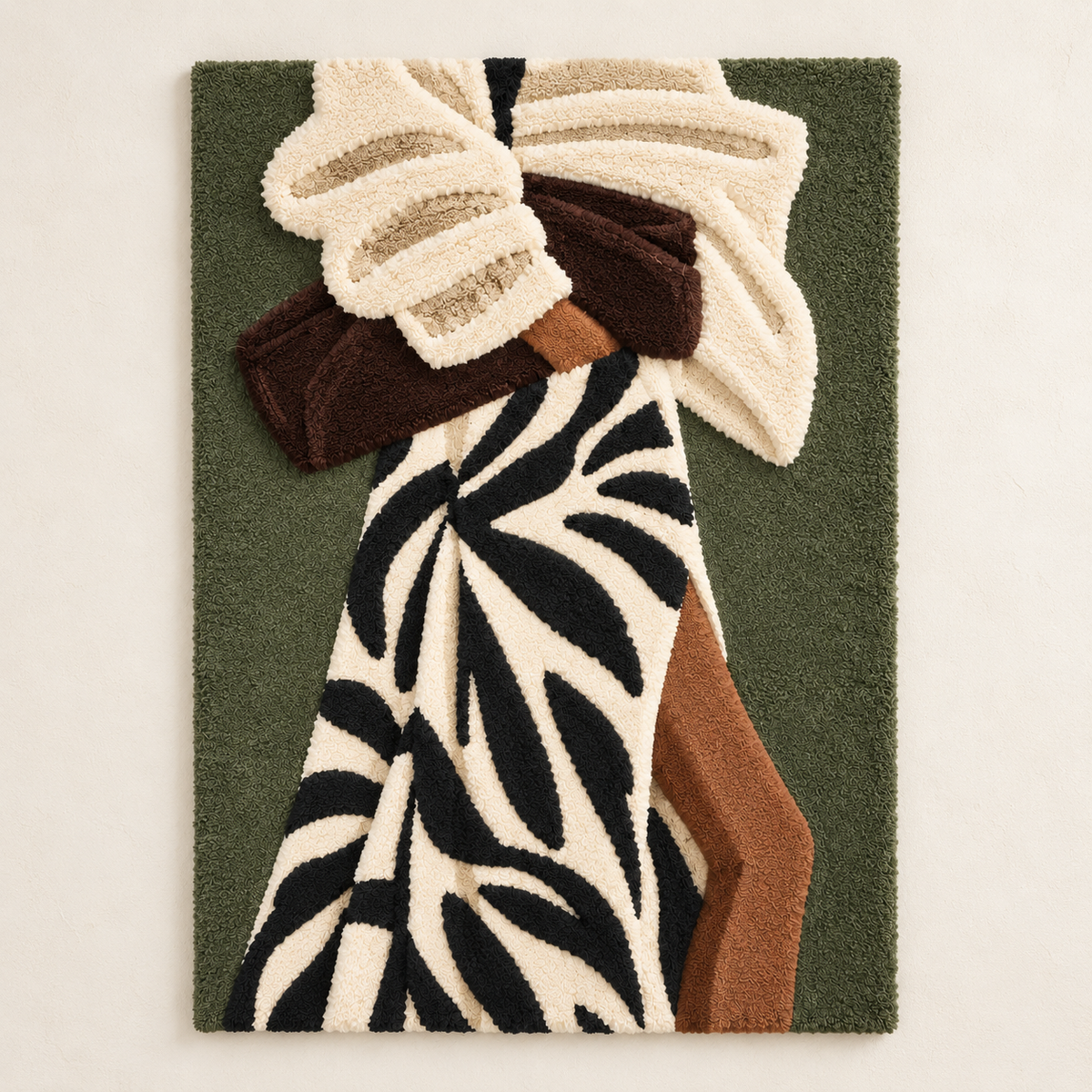 Folded Arms and Leaf Print — front product view [product-light]
