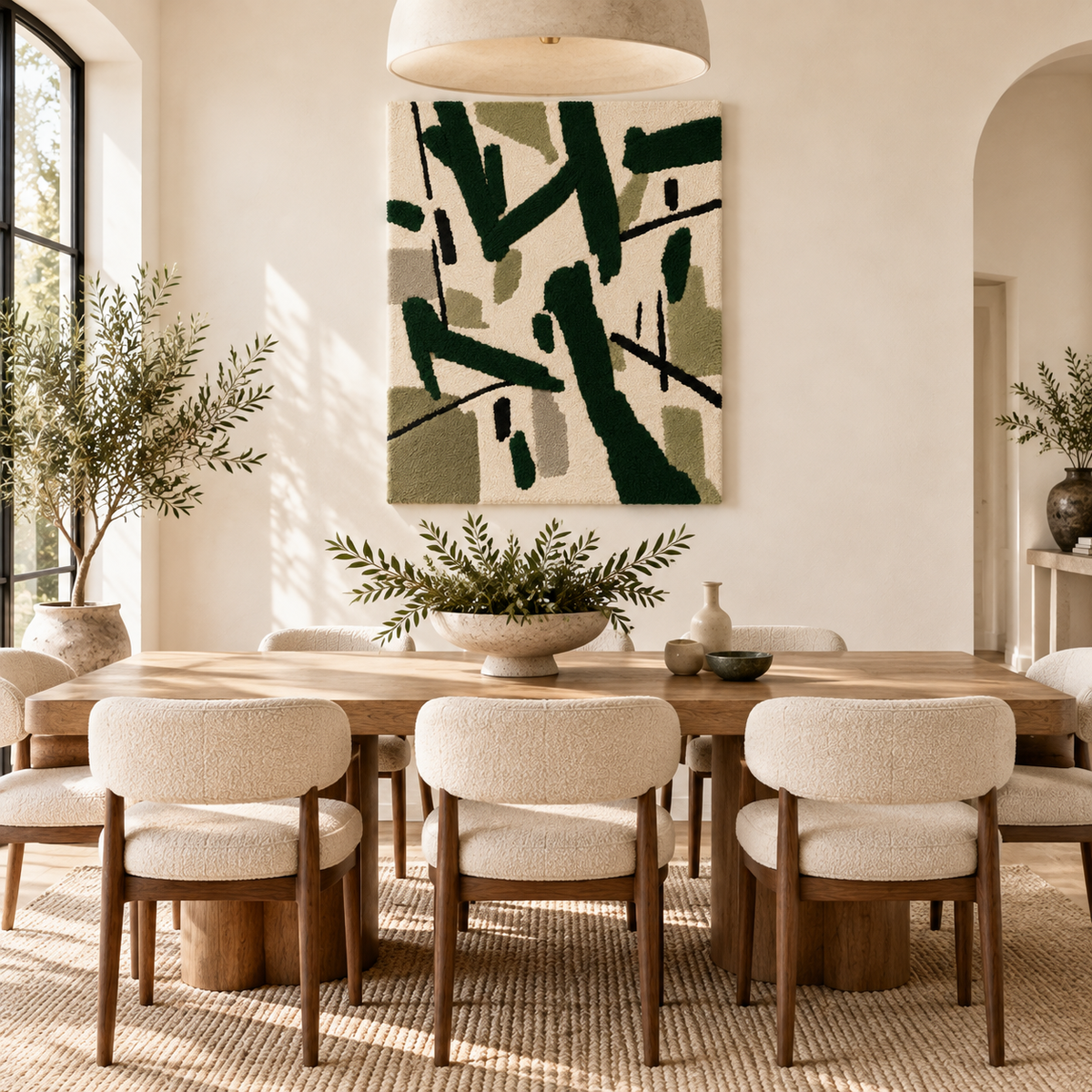 Forest Green Gestures — room setting 3