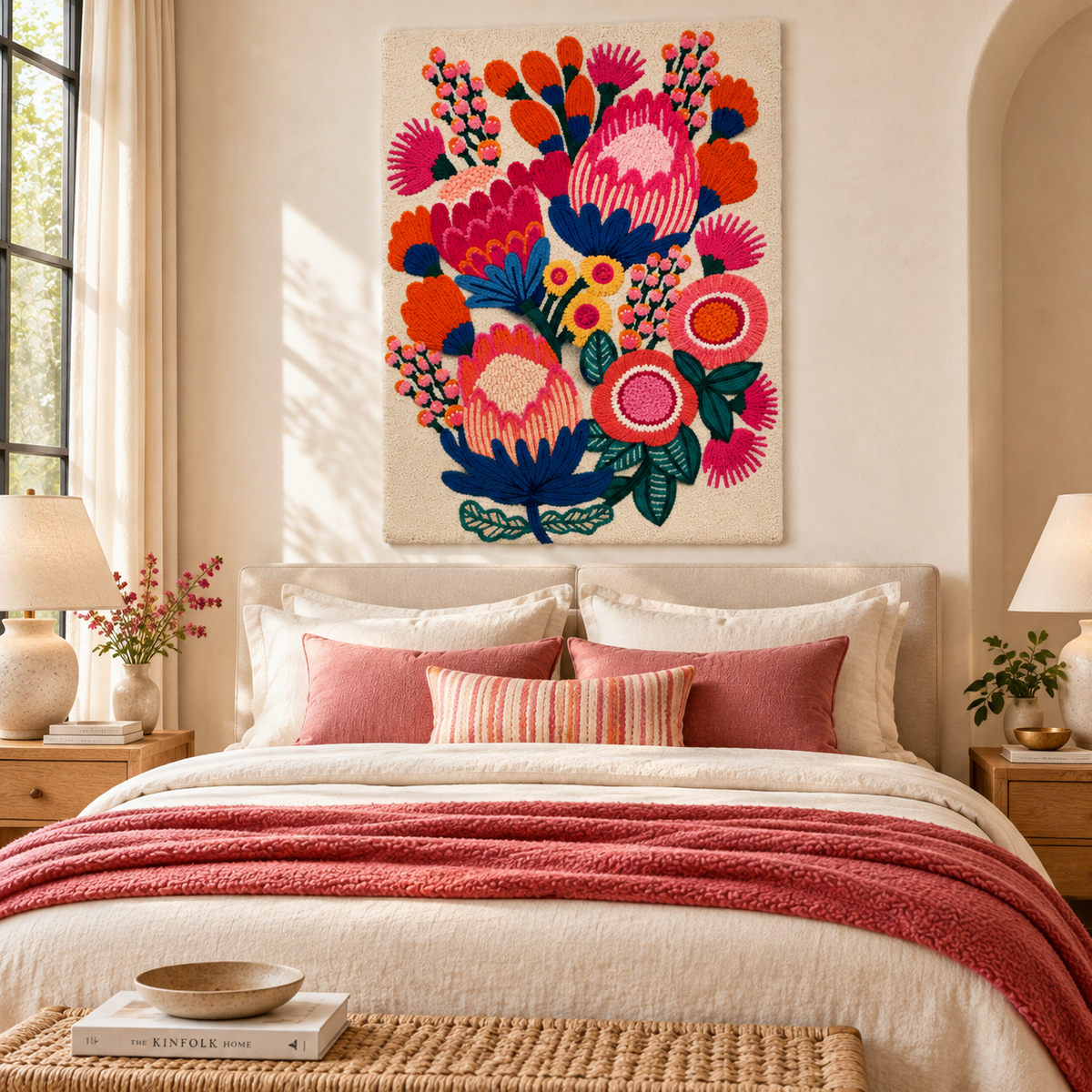 Fuchsia Bloom Festival — room setting 2
