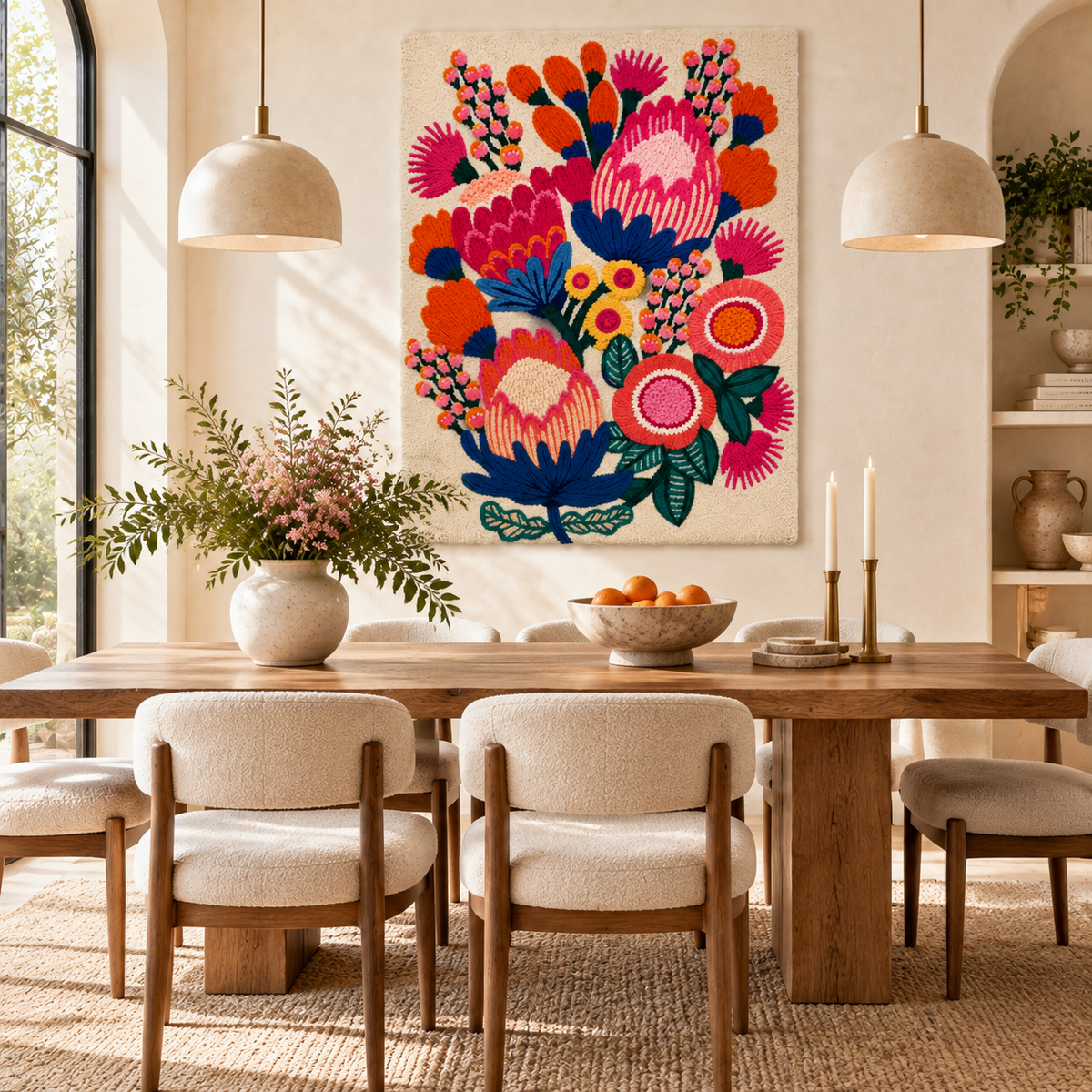 Fuchsia Bloom Festival — room setting 3