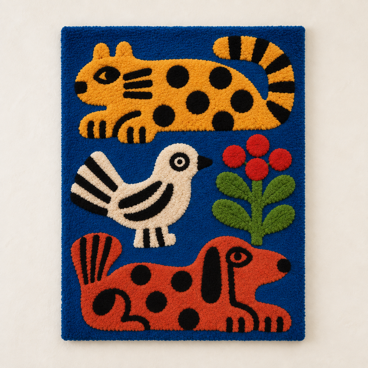Garden Friends in Cobalt — front product view [product-light]