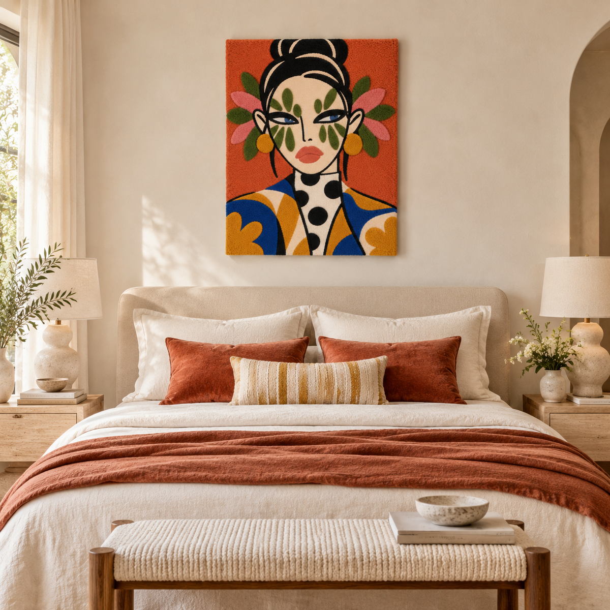 Garden Mask Muse — room setting 1