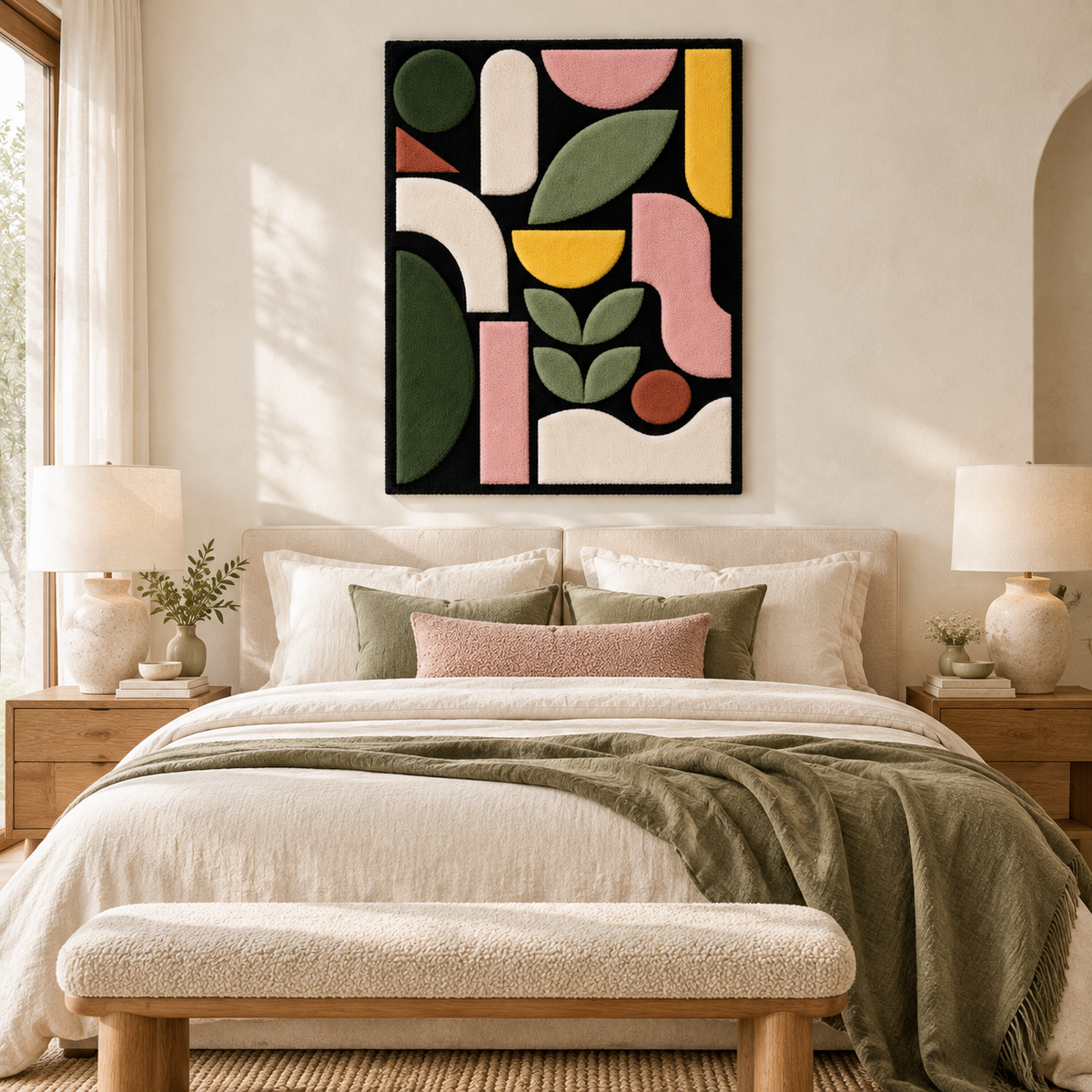 Garden of Simple Shapes — room setting 1