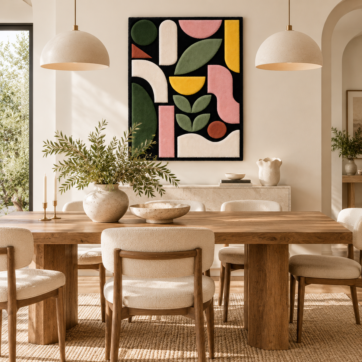 Garden of Simple Shapes — room setting 2