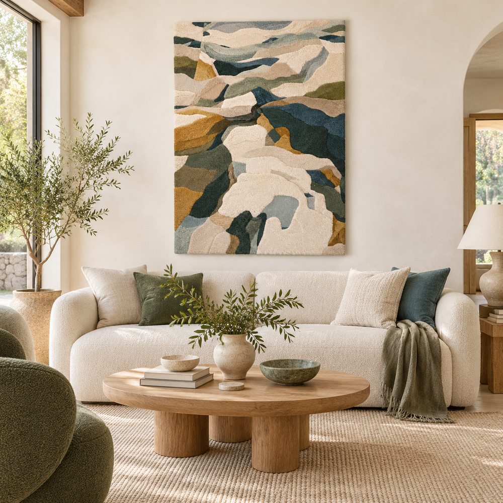 Glacial Stone Passage — front-facing room scene