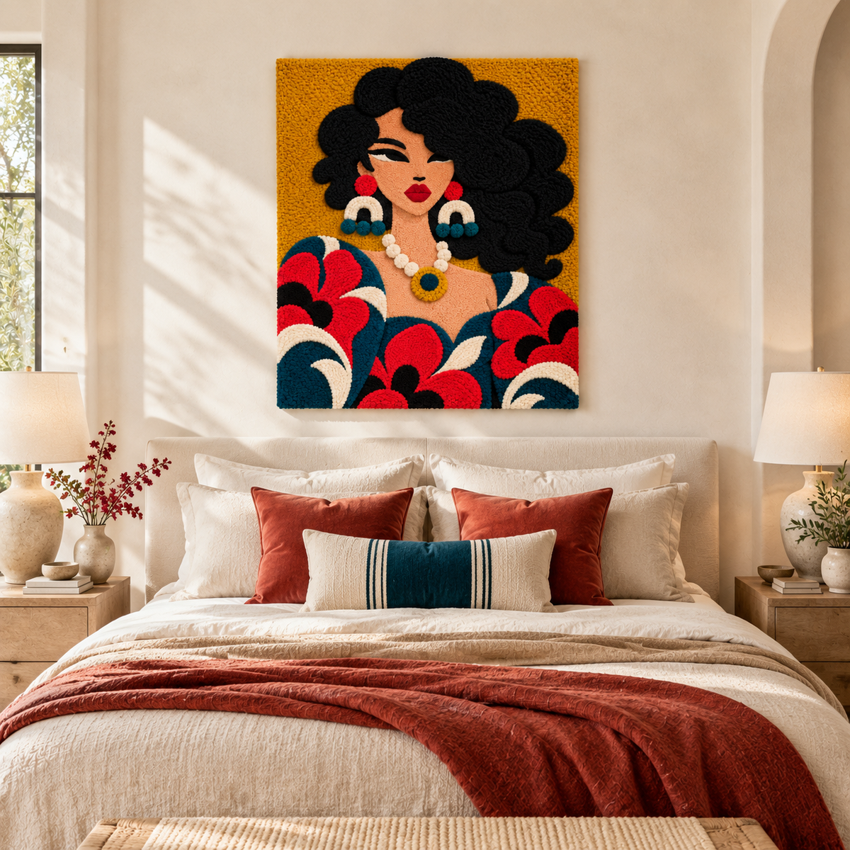 Golden Bloom Muse — room setting 1