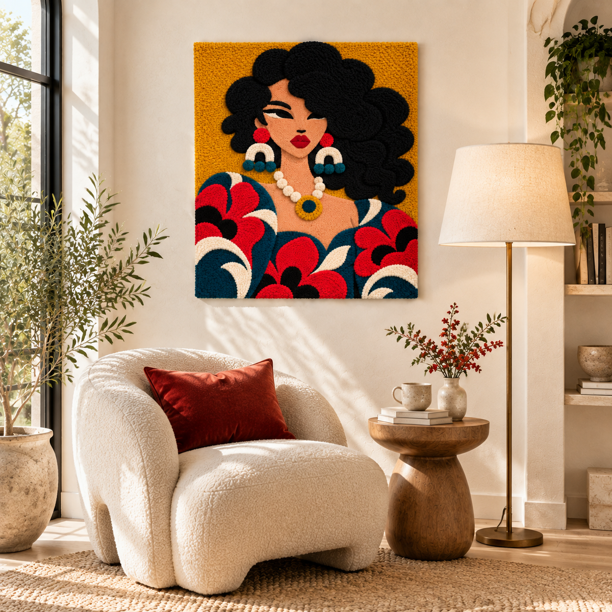 Golden Bloom Muse — room setting 2