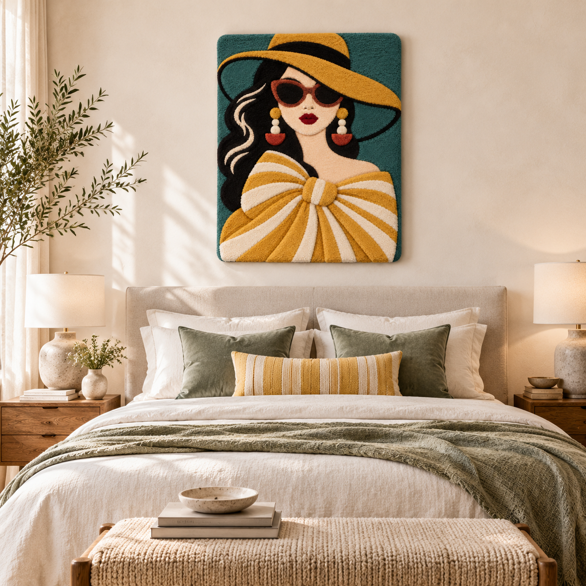 Golden Bow Muse — room setting 1