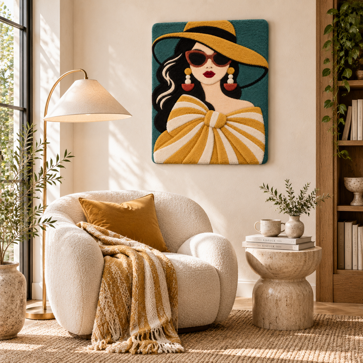 Golden Bow Muse — room setting 2