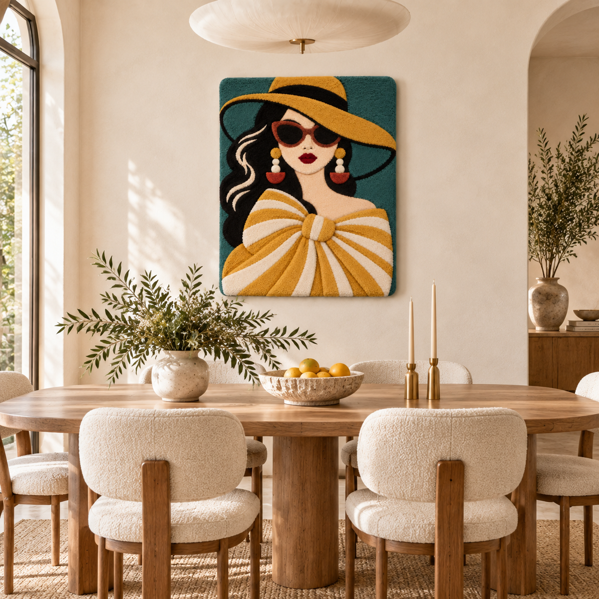 Golden Bow Muse — room setting 3