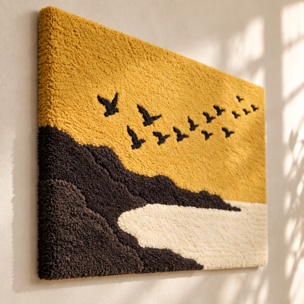 Golden Coast Migration — angled relief view