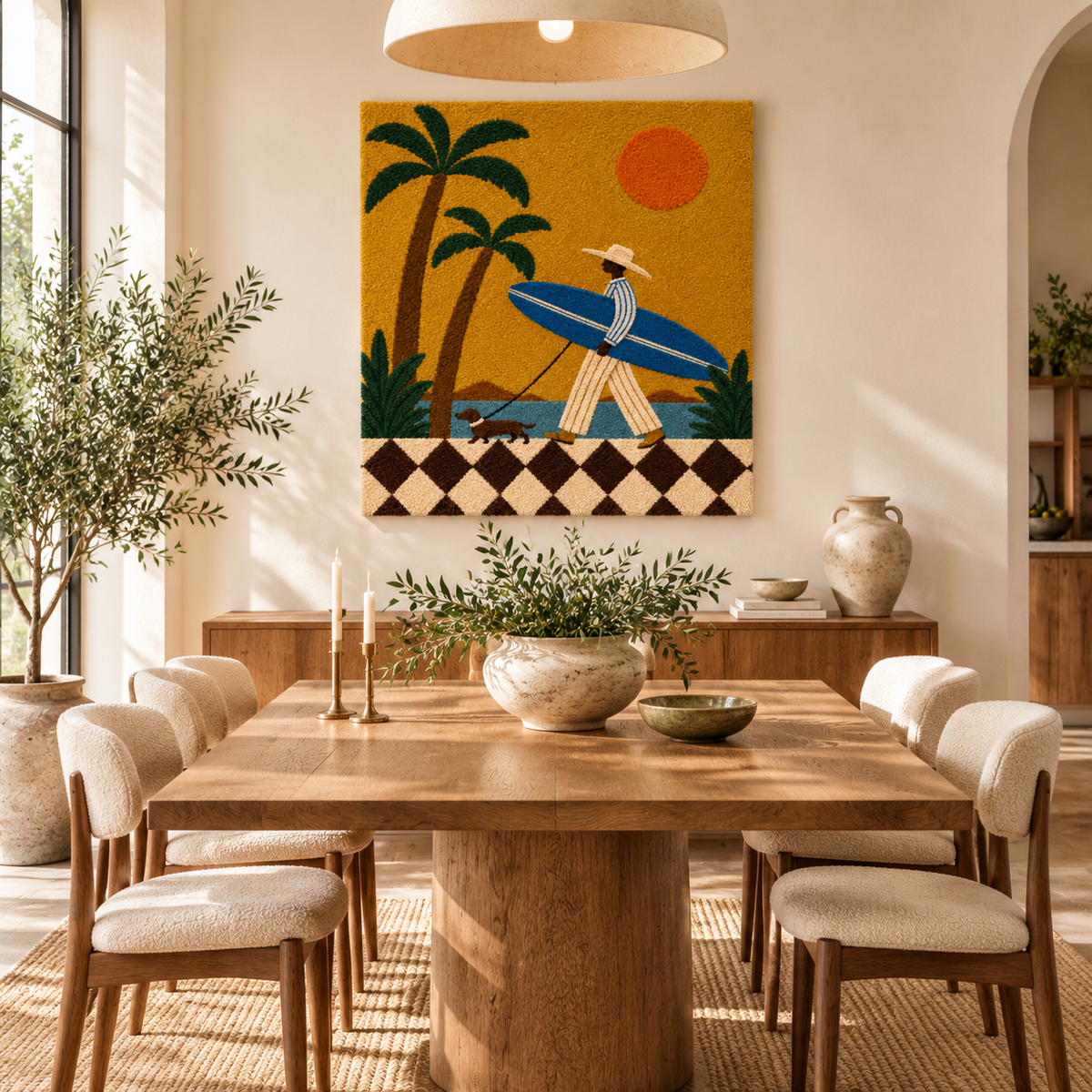 Golden Coast Stroll — room setting 1