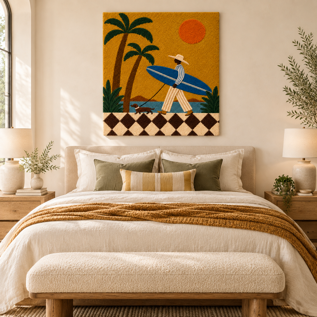 Golden Coast Stroll — room setting 2