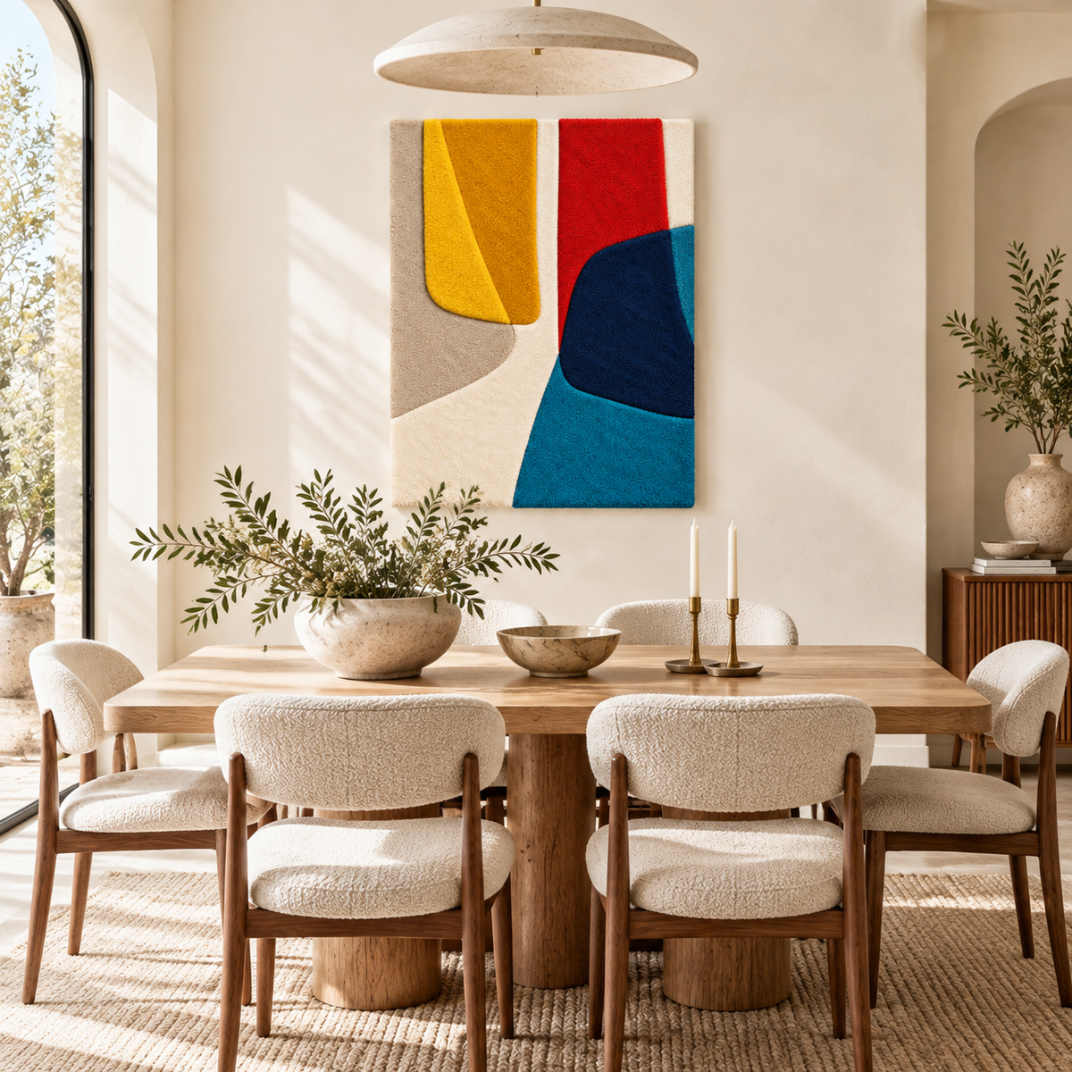 Hewn Earth Golden Fold and Blue Current wall art featuring abstract gold and blue design for modern home decor.