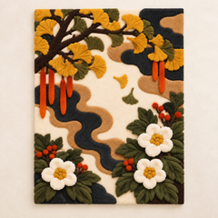 Golden Ginkgo Blossom Passage