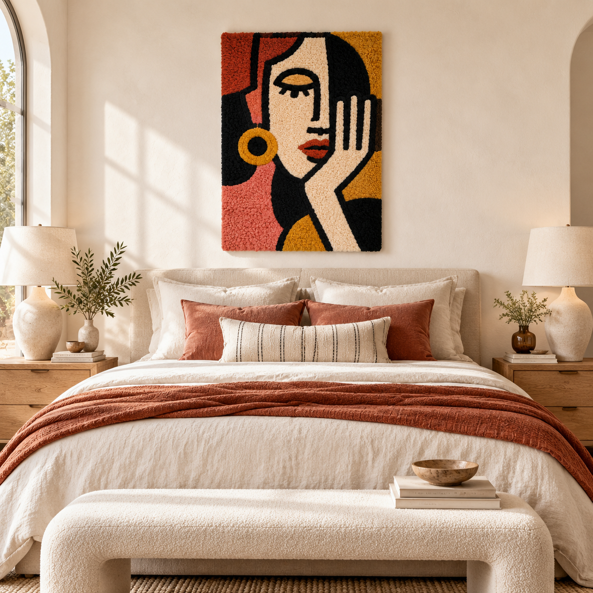 Golden Hoop Quiet Reverie — room setting