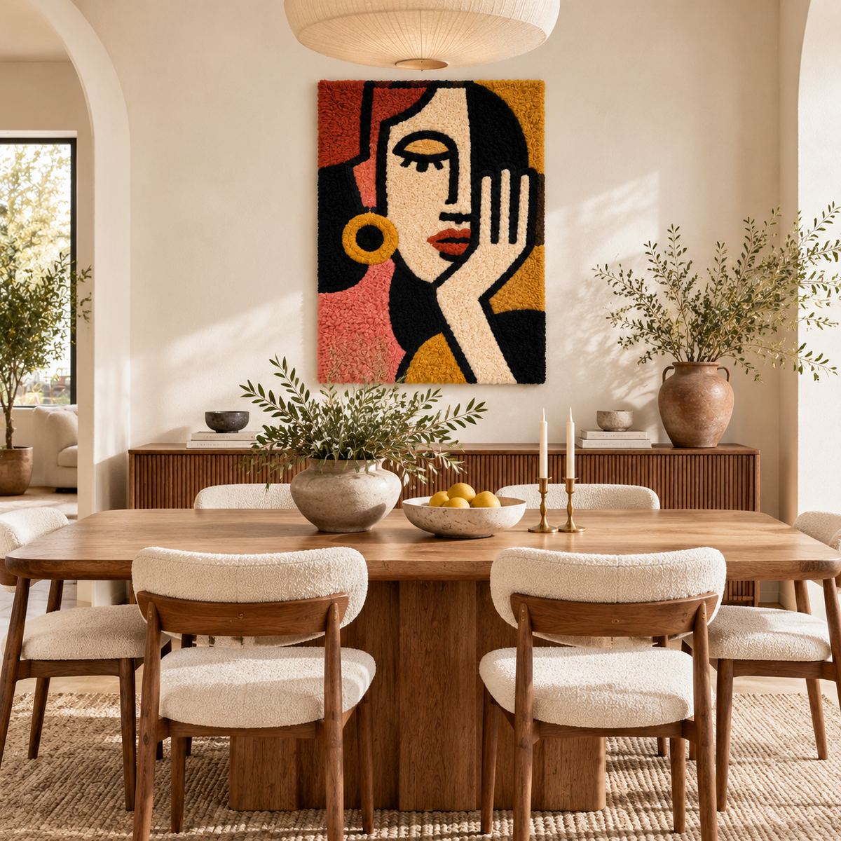 Golden Hoop Quiet Reverie — room setting