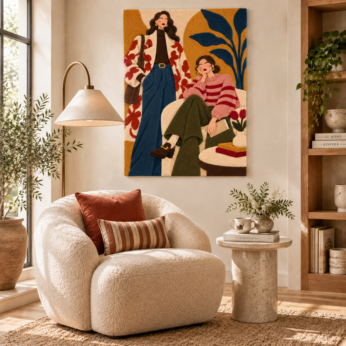 Golden Hour Companions — room setting 2