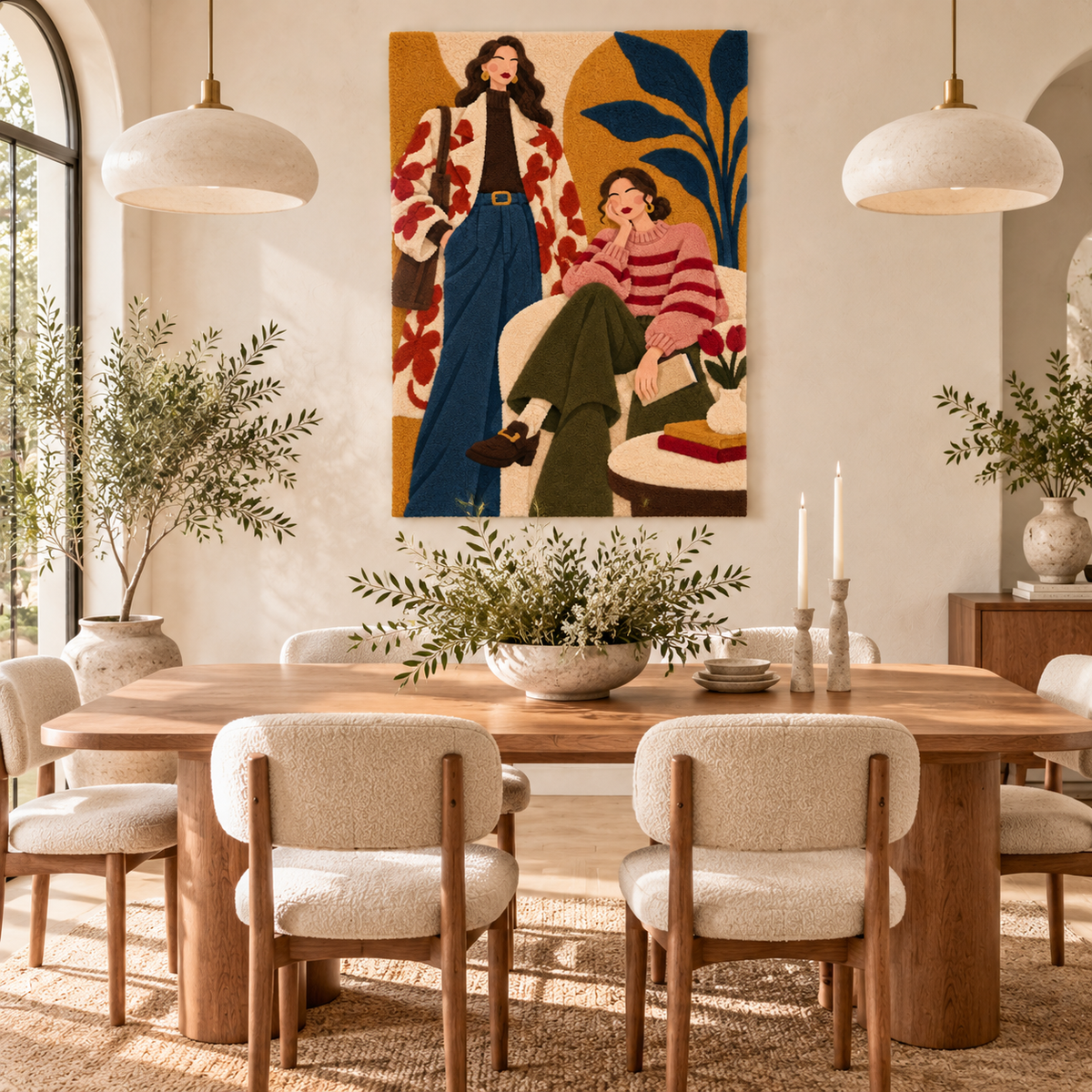 Golden Hour Companions — room setting 3