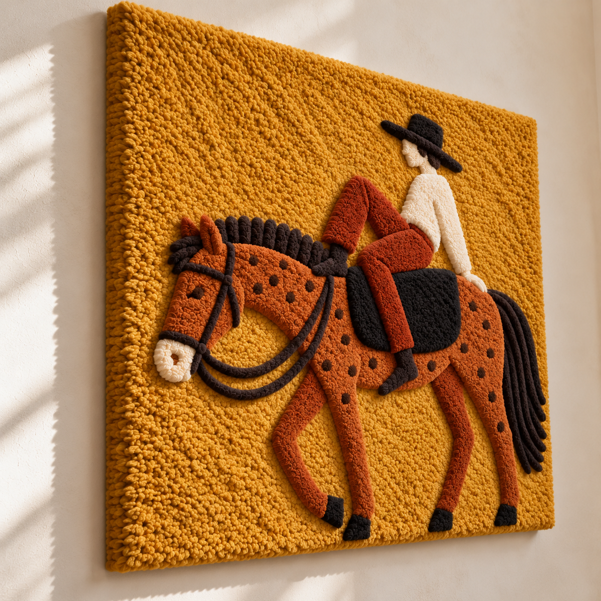 Golden Trail Rest by Hewn Earth Studio — angled relief view